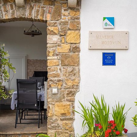 Holiday Home Belveder Motovun With Heated Pool Livade Exterior foto
