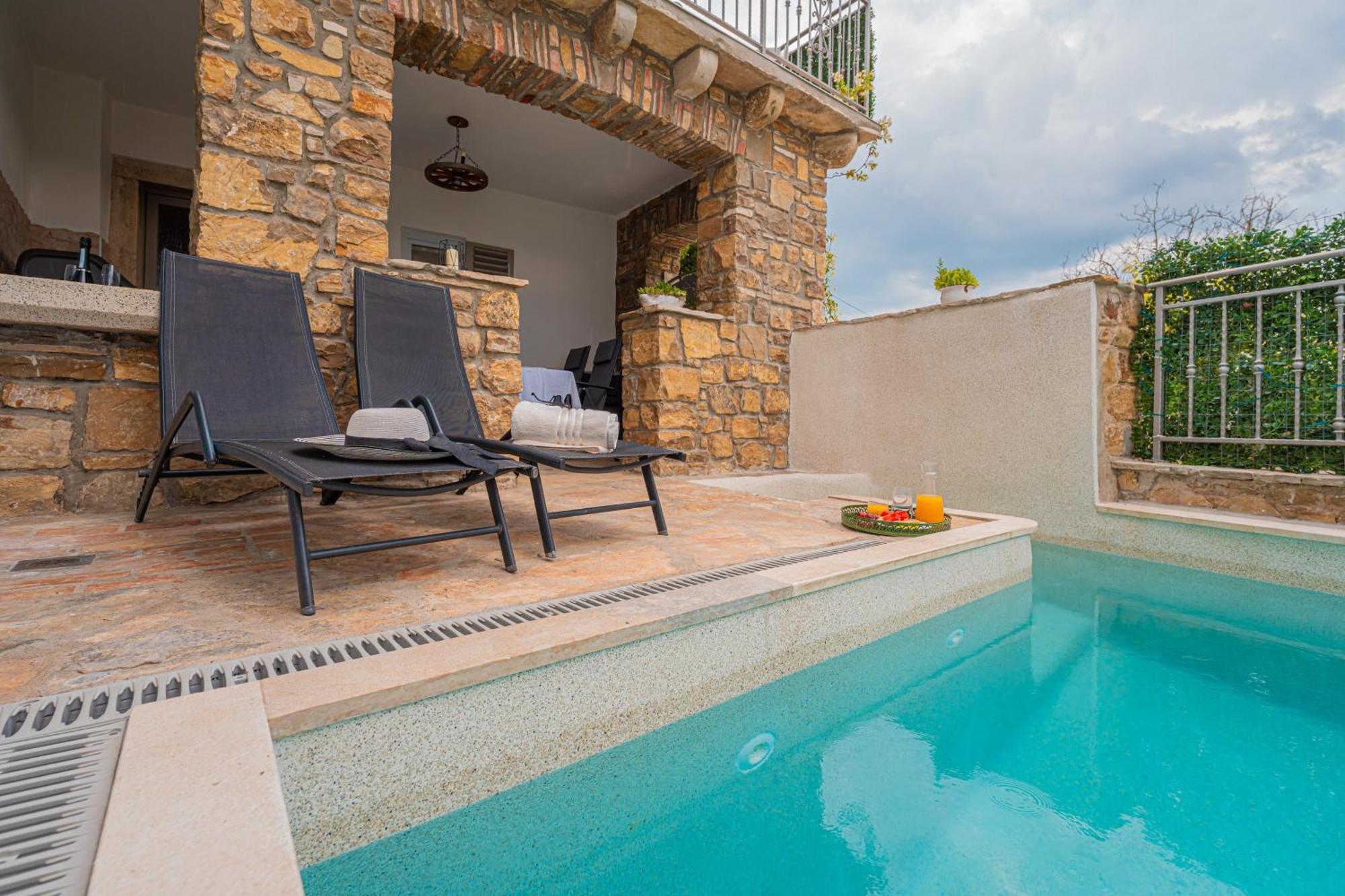 Holiday Home Belveder Motovun With Heated Pool Livade Exterior foto